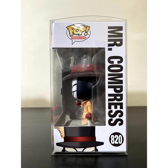 Funko Pop! My Hero Academia 820 Mr Compress Fall Con Limited edition w/Protector - Picture 4 of 5